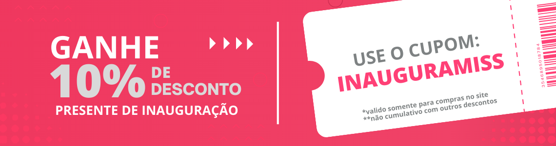 Cupom Inauguração