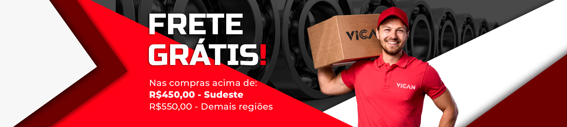 Full Banner 12 Frete Grátis