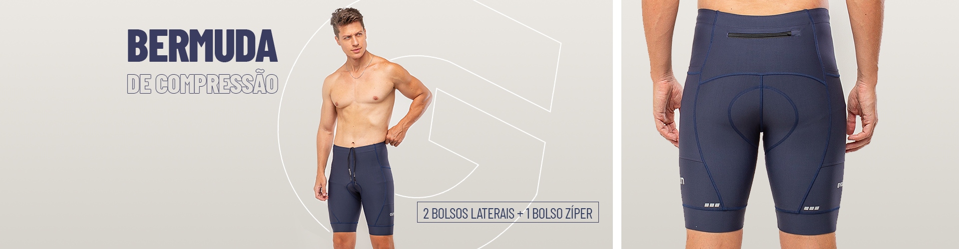 BERMUDA DE COMPRESSÃO EVOLUTION