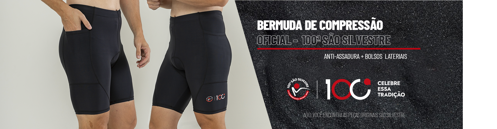 SAO SILVESTRE BERMUDA MASC