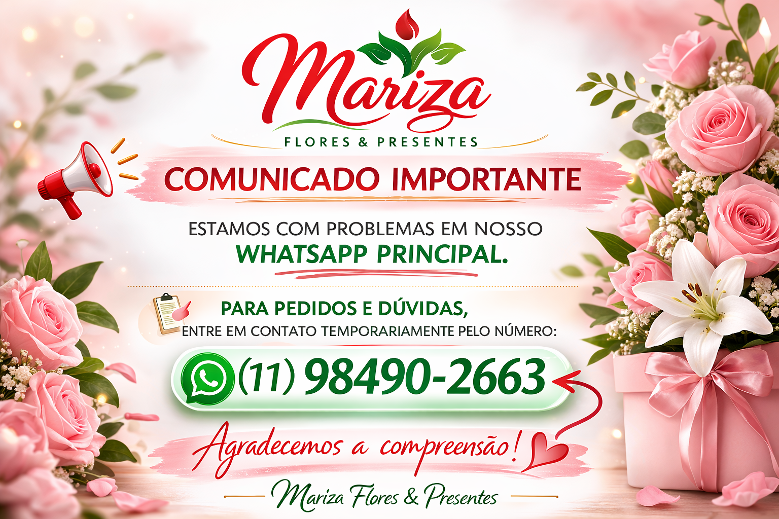COMUNICADO WHATSAPP