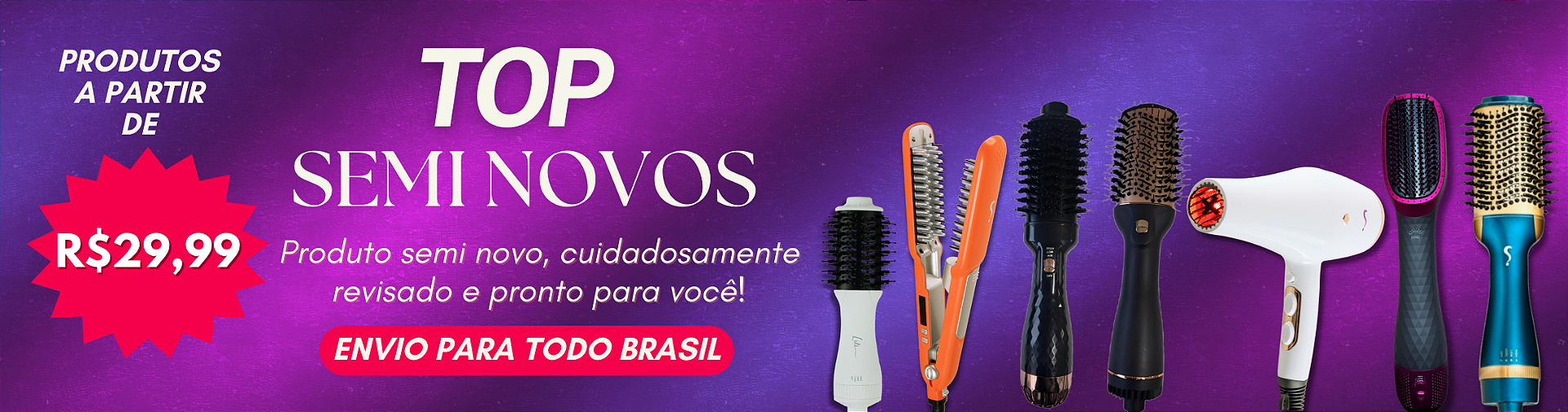 BANNER TOP SEMINOVOS