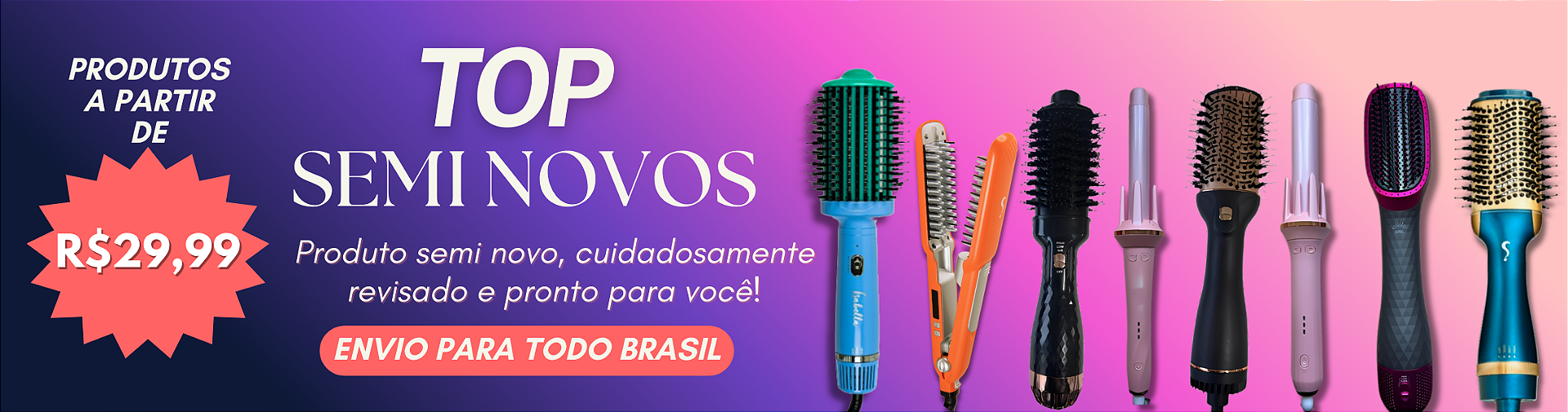 BANNER TOP SEMINOVOS
