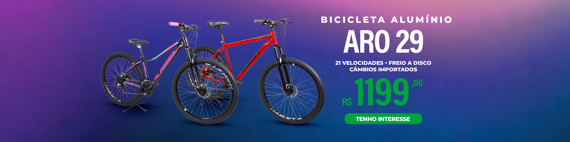 Bicicleta Aro 29