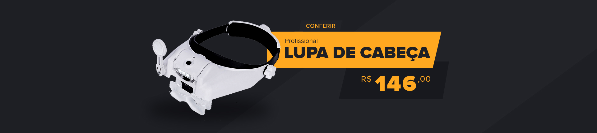 Lupa Cabeça 6 Lentes 3