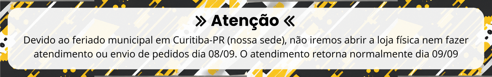 Feriado 08/09