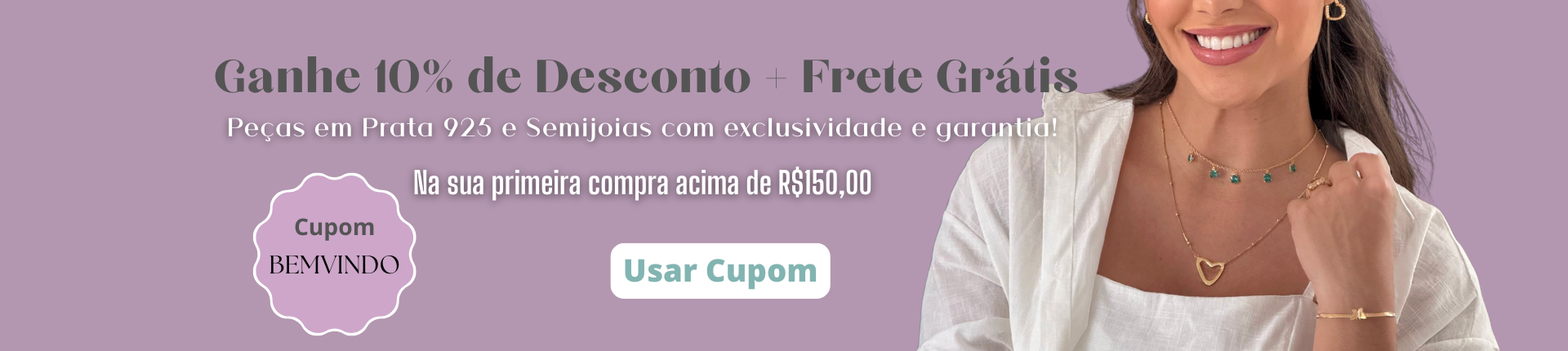 Cupom primeira compra