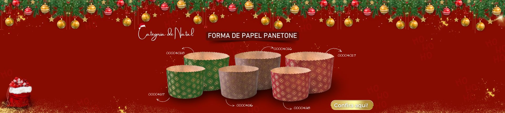 Formas de panetone