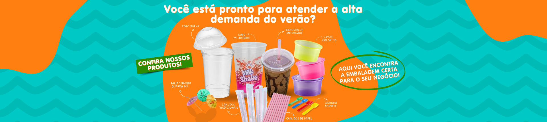 copos,canudos- verão