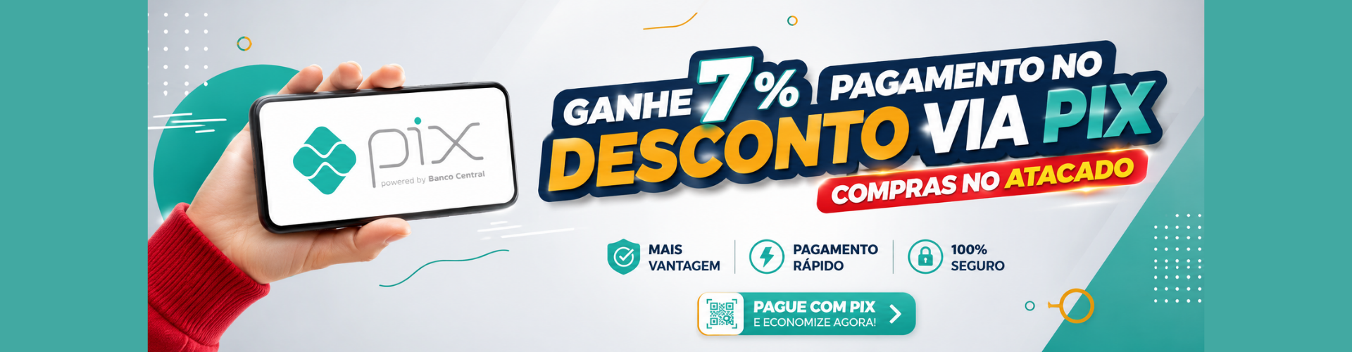 Edimais Atacadista - 7% desconto á Vista