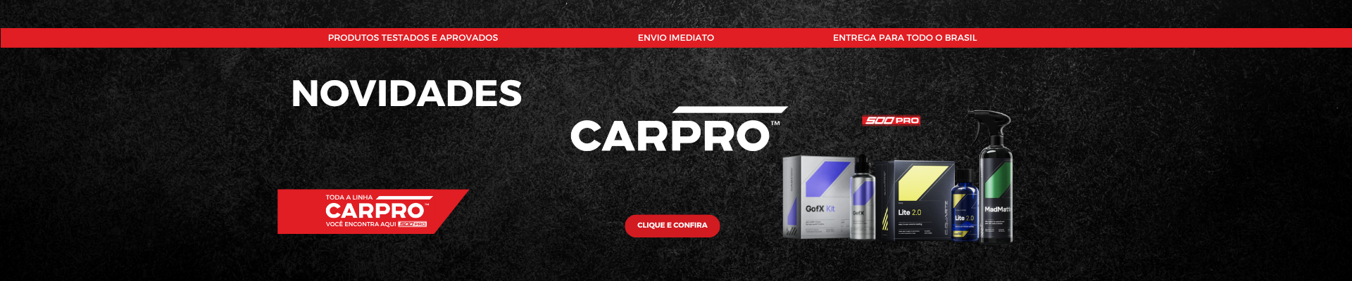 CARPRO NOVIDADES