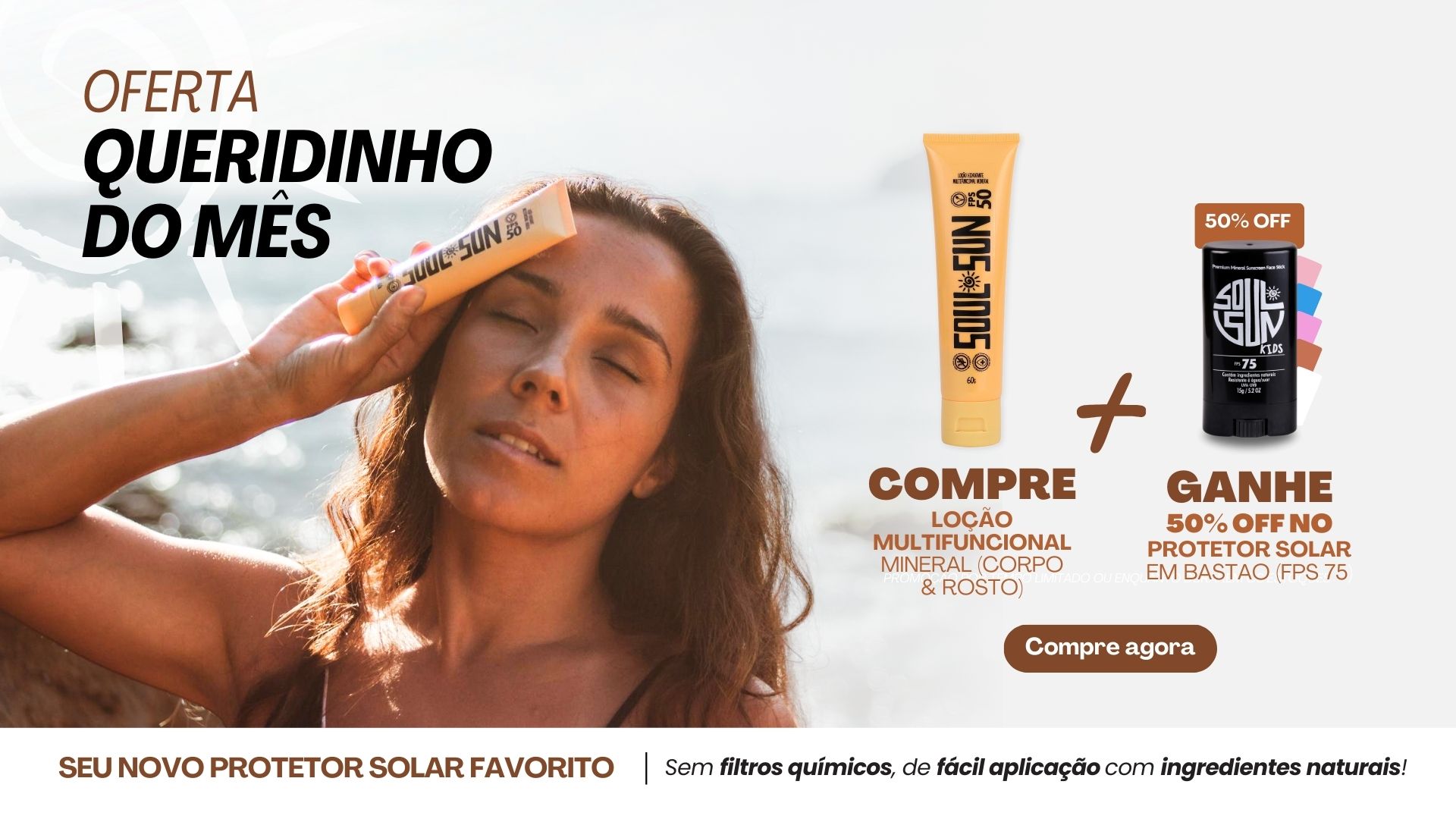 Lotion + Stick 50% off