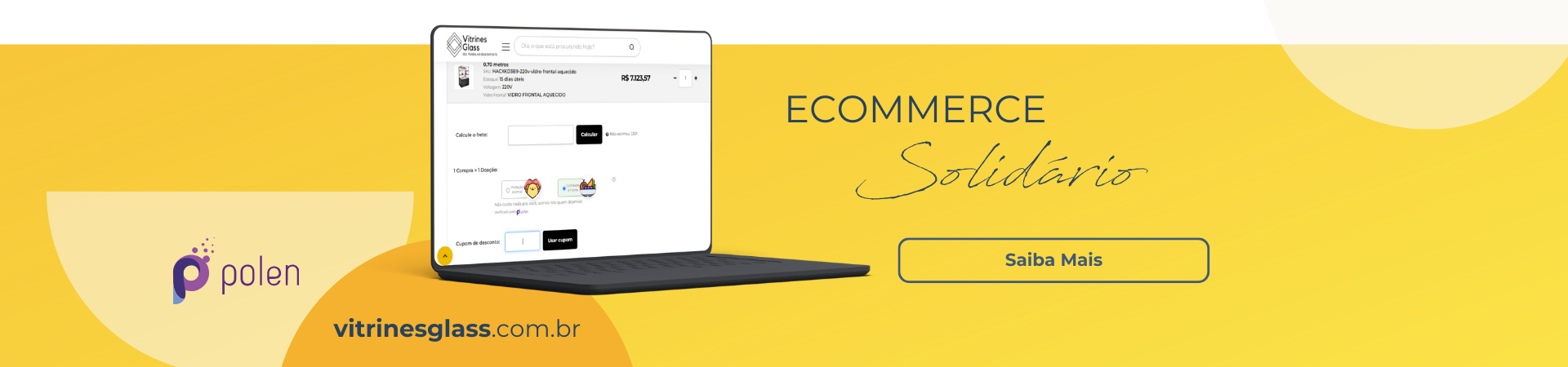 Ecommerce Solidário polen