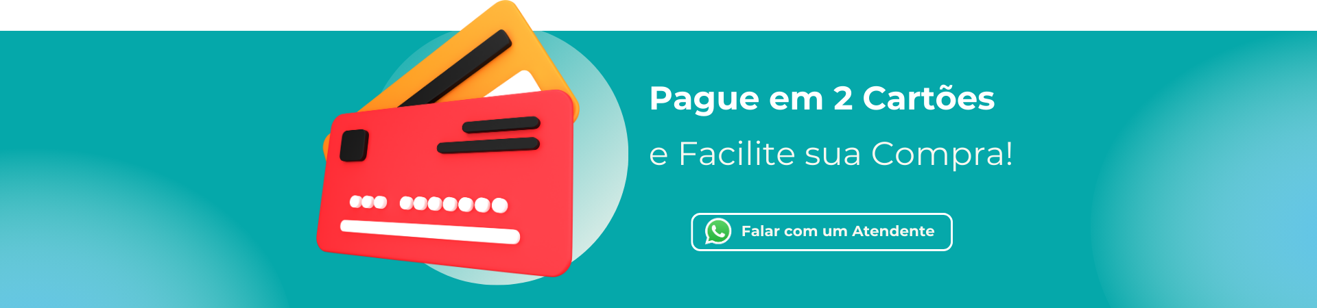 pague com 2 cartões