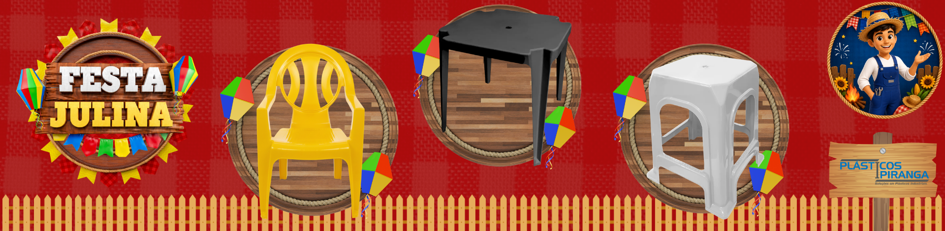 Banner festa junina/ moveis