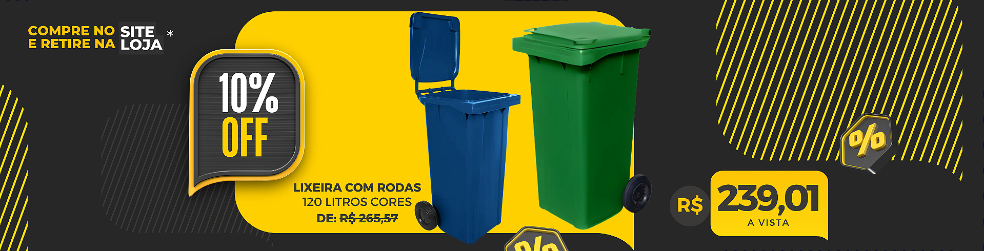 full banner lixeira 120