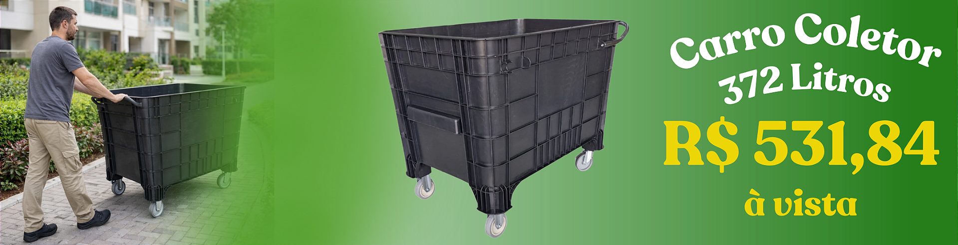 banner carro coletor