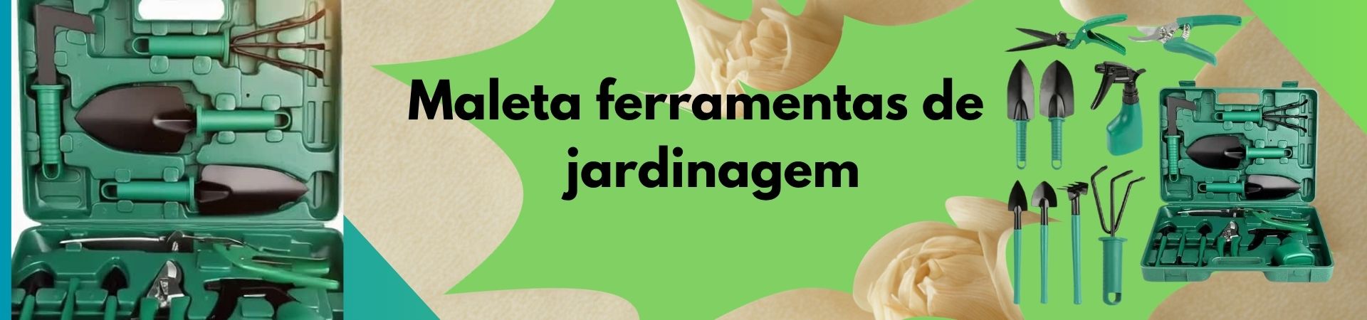 Kit Ferramentas Jardinagem 10 peças