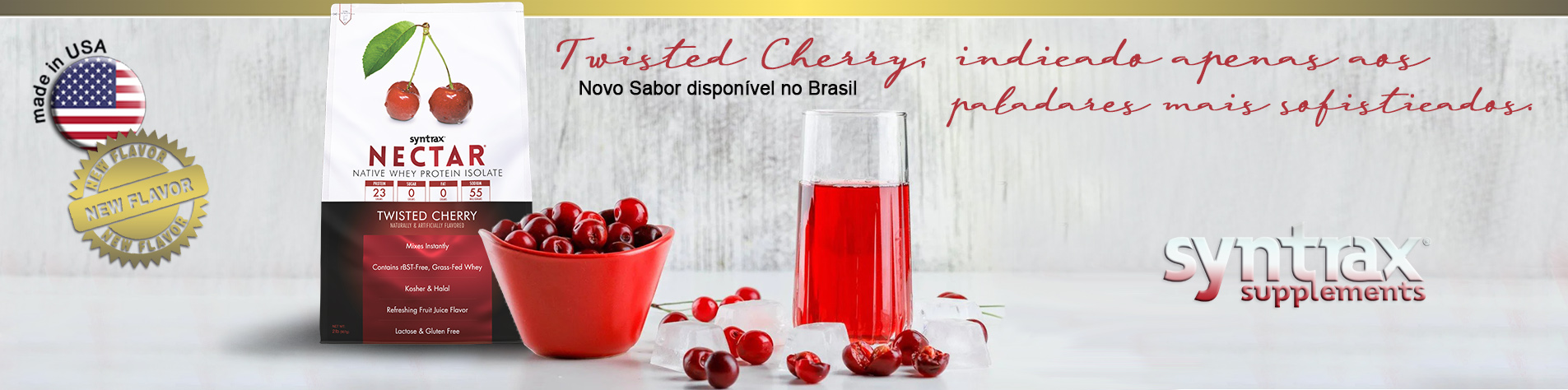 Nectar Cereja - novo sabor