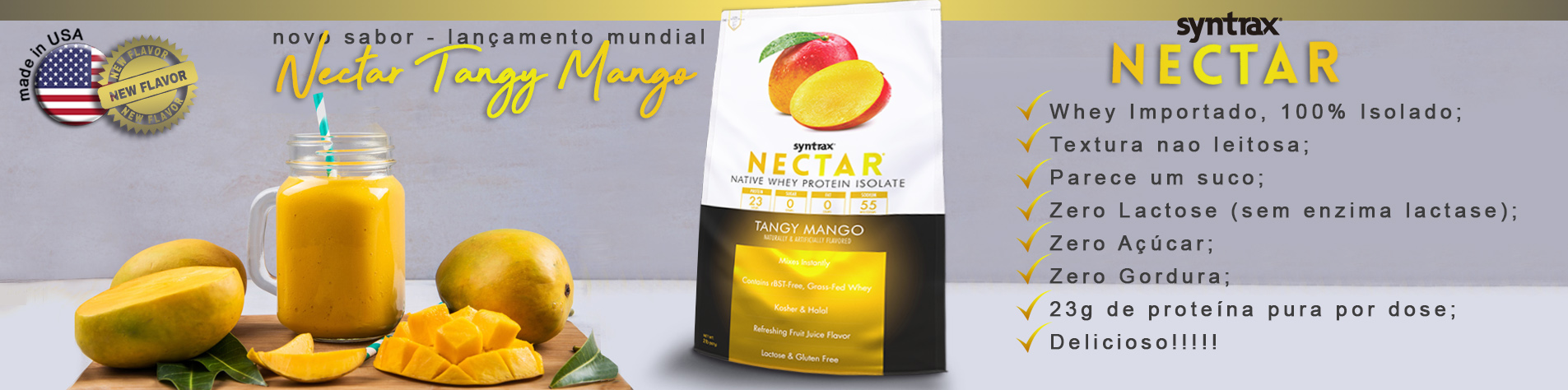 Nectar Mango - novo sabor