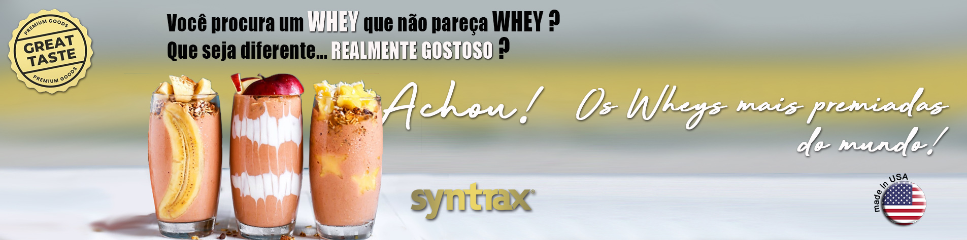 Whey que não parece Whey