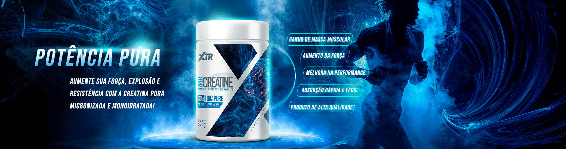 Hyper Creatine 100% 300g