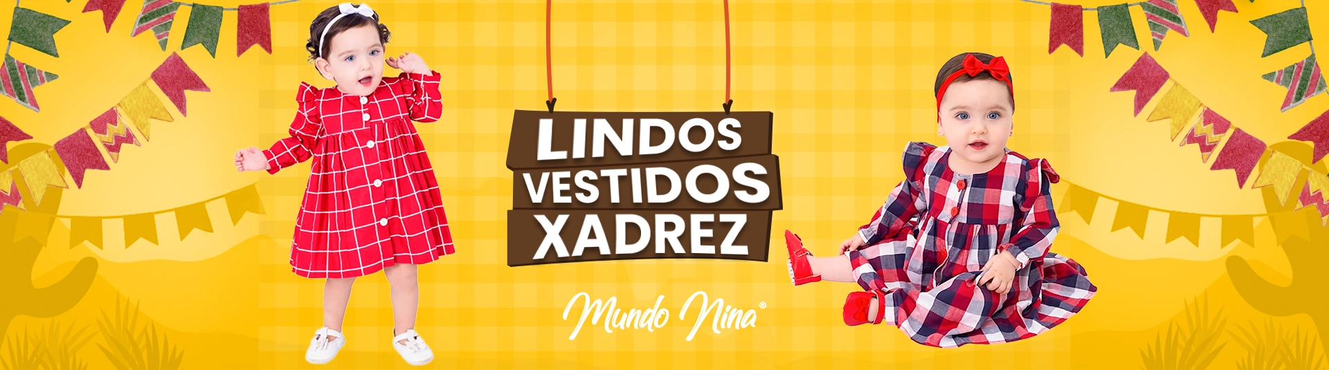 Vestidos Xadrez