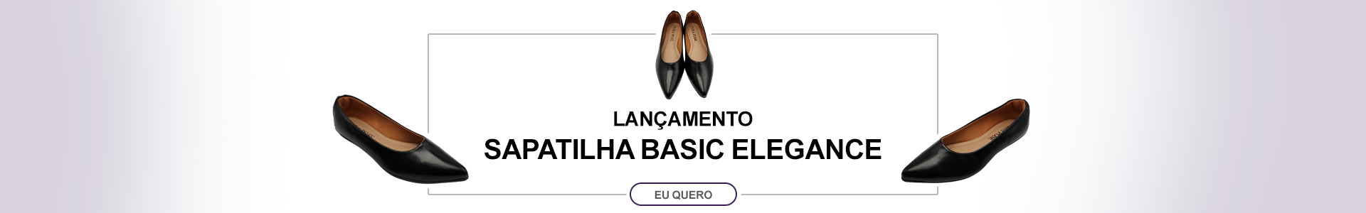 Banner Sapatilha Basic Elegance