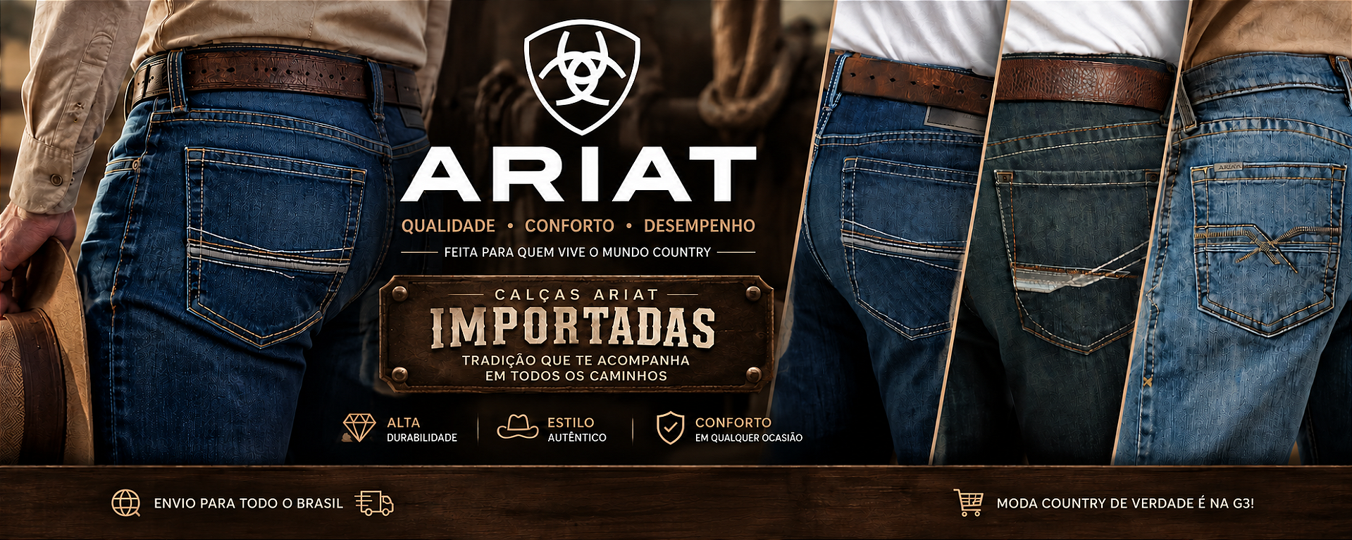 calça ariat