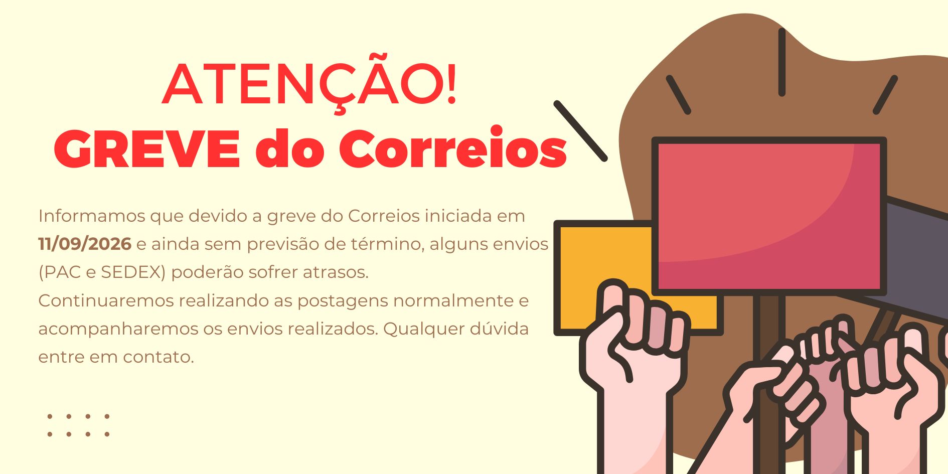 GREVE CORREIOS