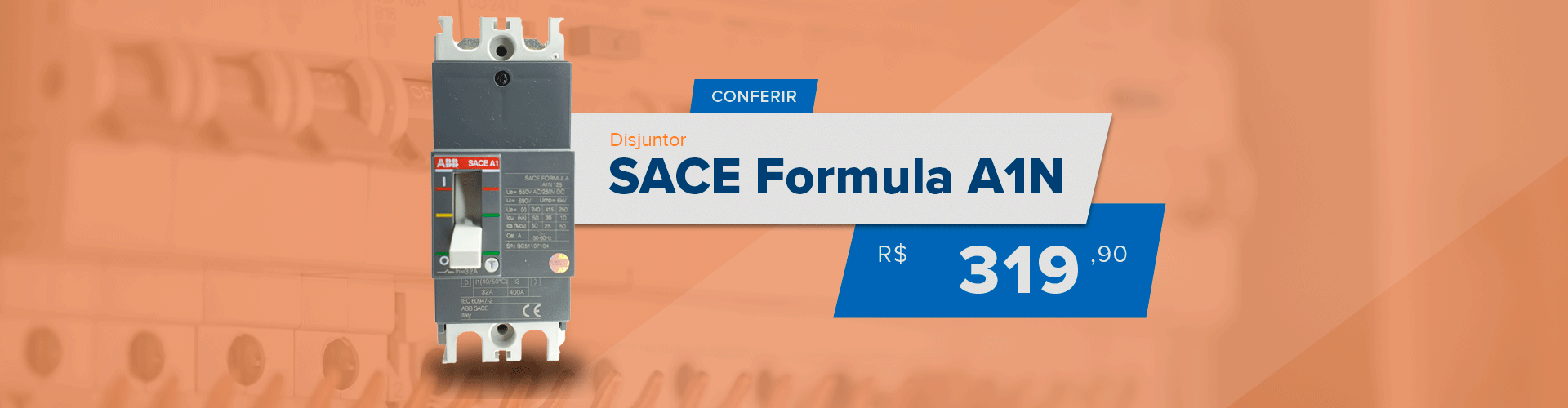 Disjuntor SACE Formula A1N