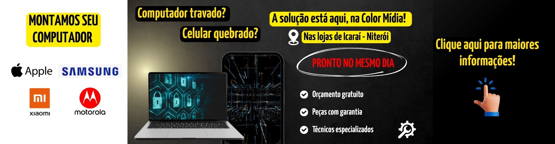 Assistência Técnica nas lojas de Niterói