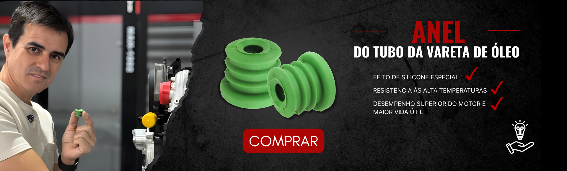 Banner Home Anel de vedacao capricho