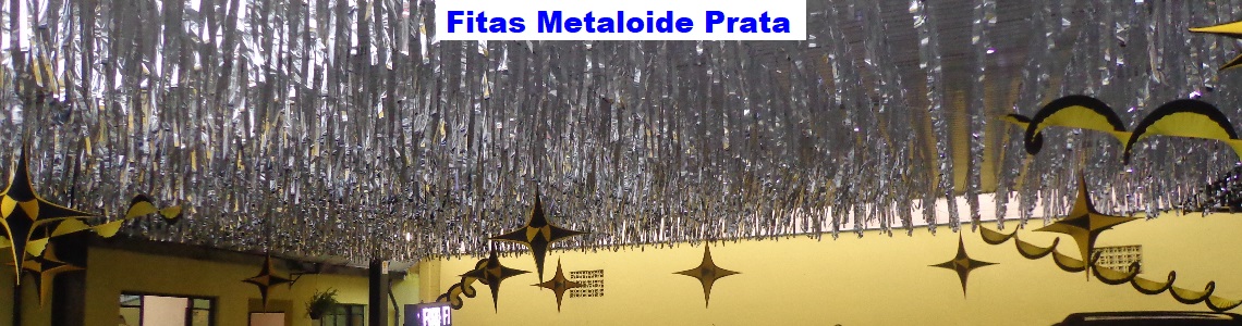 Fitas Metaloide Prata