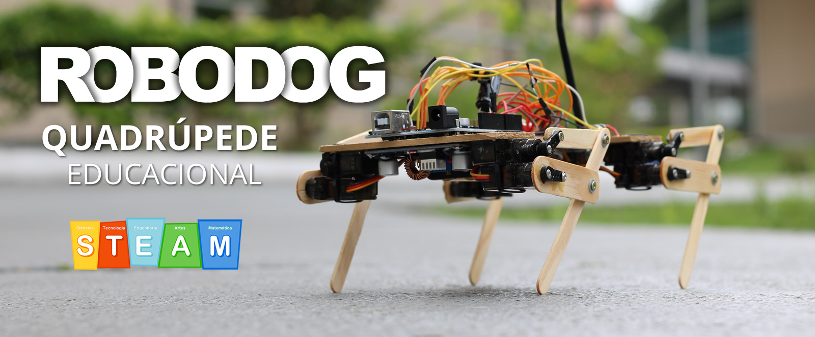 Kit Arduino RoboDog STEAM | Robótica Educacional