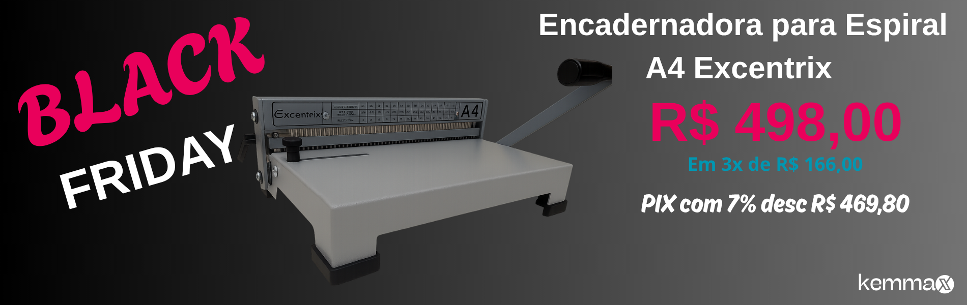 Black Friday - Encadernação - Encadernadora