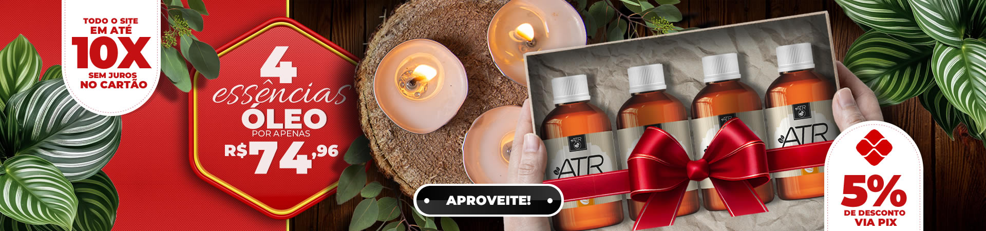 KIT ESSÊNCIAS ÓLEO WEBP