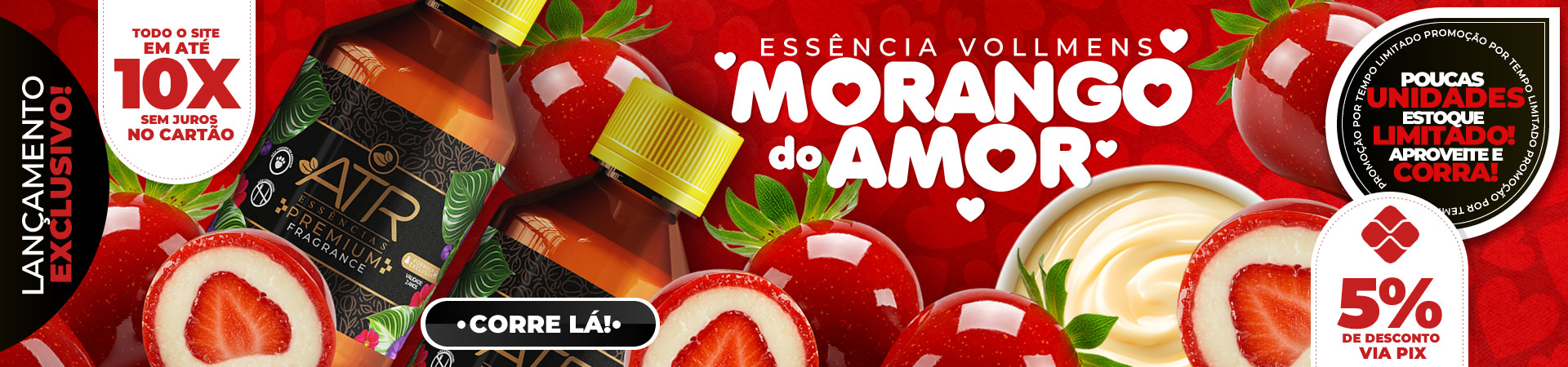 BANNER MORANGO DO AMOR