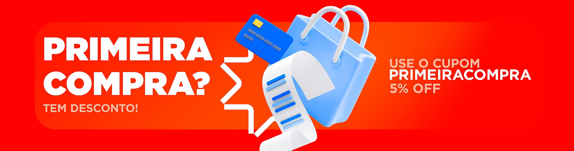 CUPOM PRIMEIRA COMPRA 2026