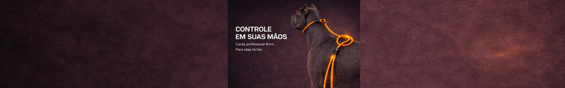 Guia Unificada Para Cães Super Fortes 9mm