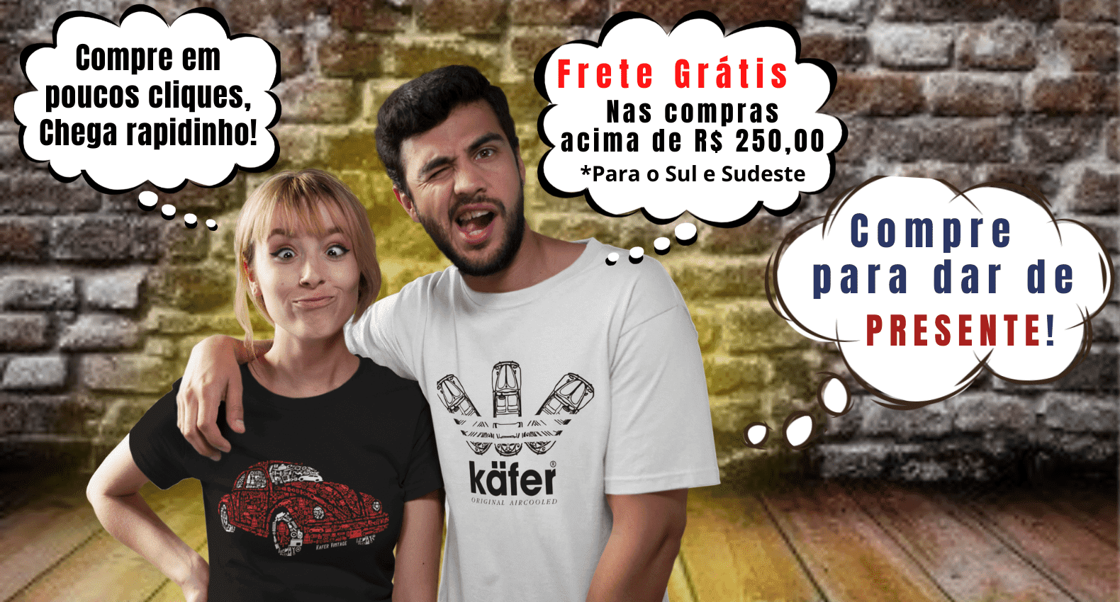 camiseta promoção correto