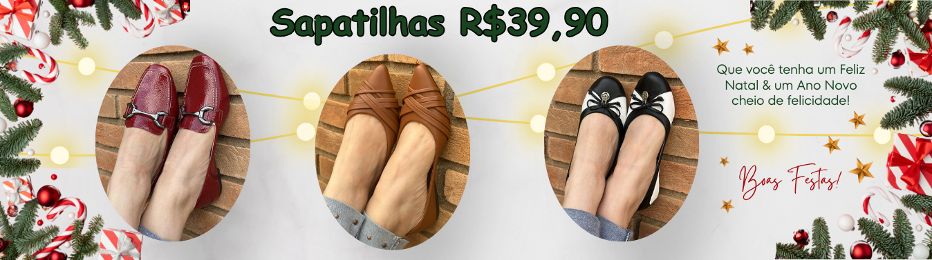 Sapatilha Natal
