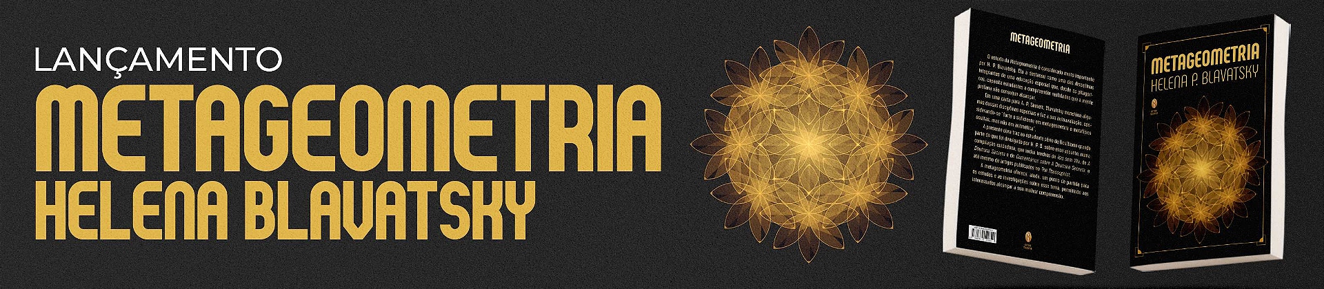 LANÇAMENTO: Metageometria de Helena Blavatsky