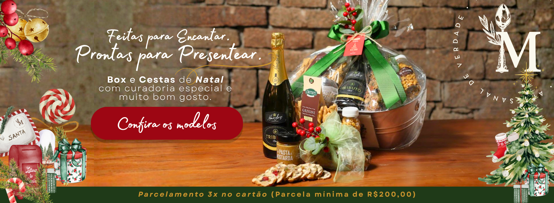 Cestas de Natal 2025