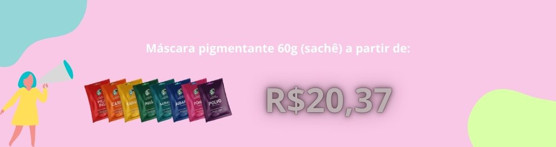 máscaras pigmentantes 60g
