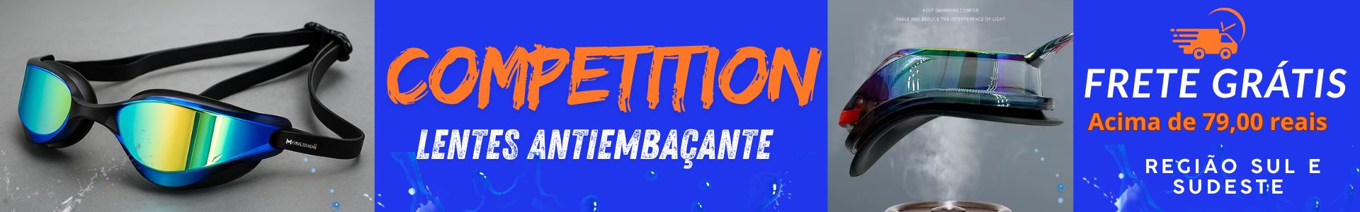 óculos de natação
