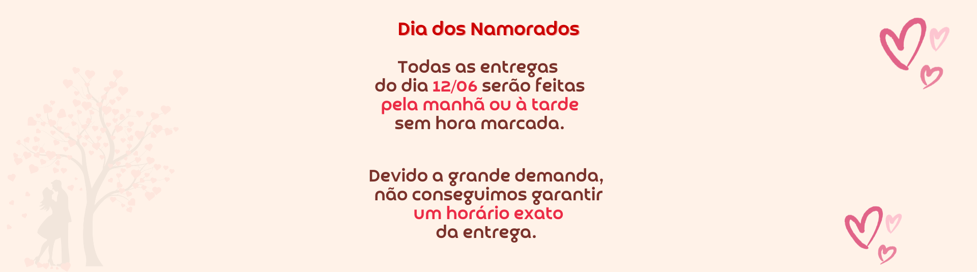 Dia dos Namorados Entregas Full