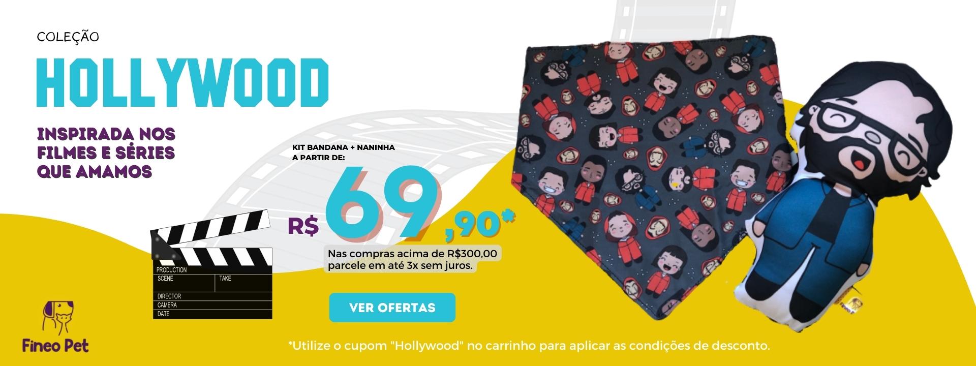 Combo Hollywood: Bandana + Naninha