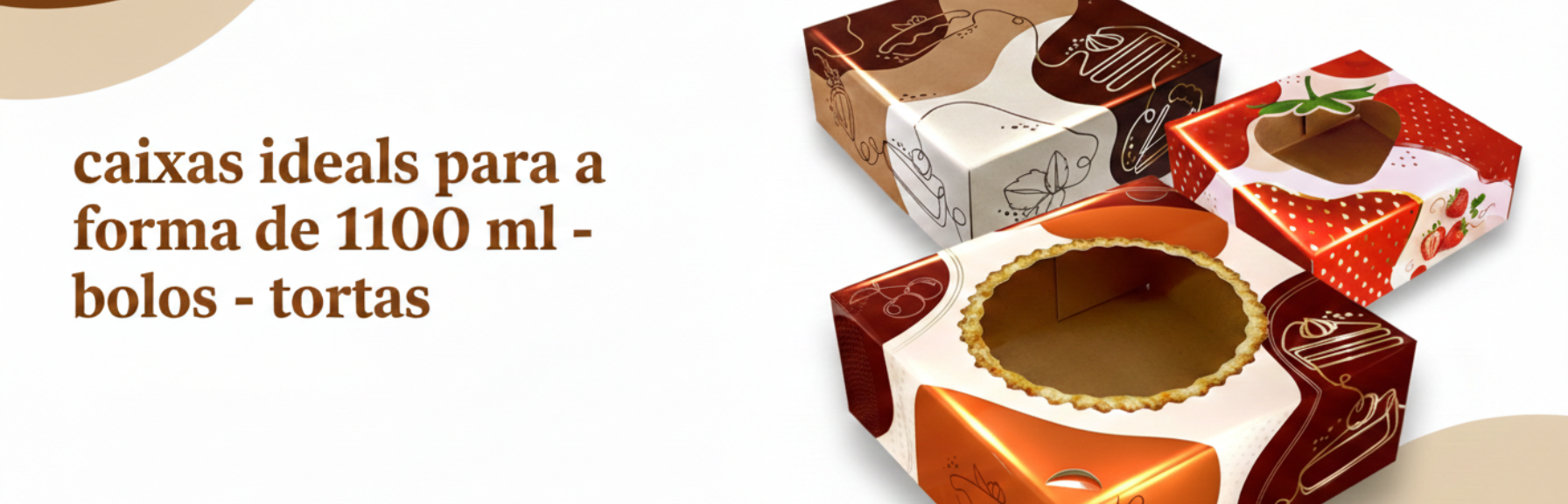 CAIXA PARA PUDIM