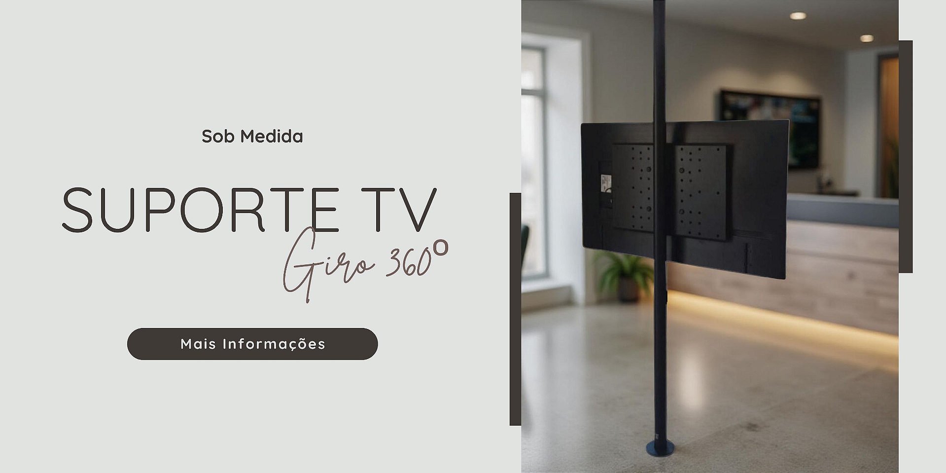 Suporte piso ao teto 2